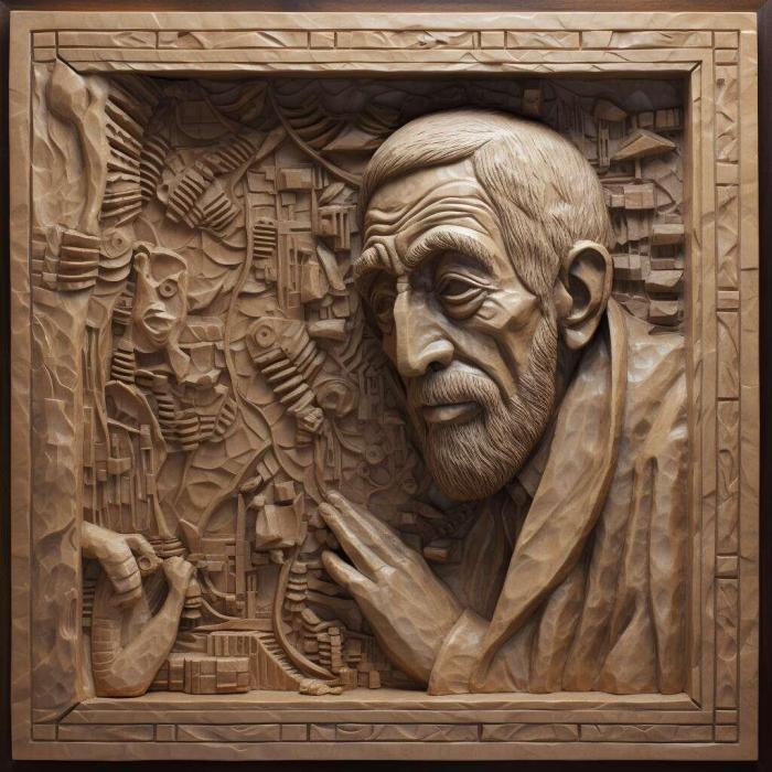 نموذج ثلاثي الأبعاد لآلة CNC 3D Art 